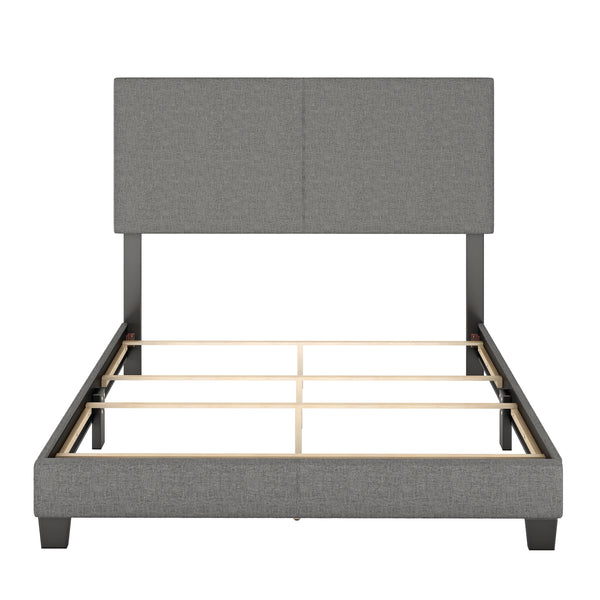 Milan Upholstered Linen Bed