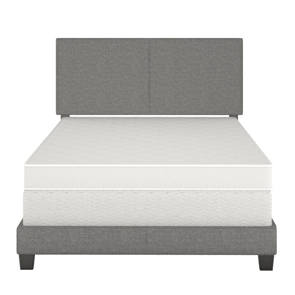 Milan Upholstered Linen Bed