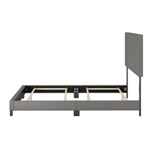 Milan Upholstered Linen Bed