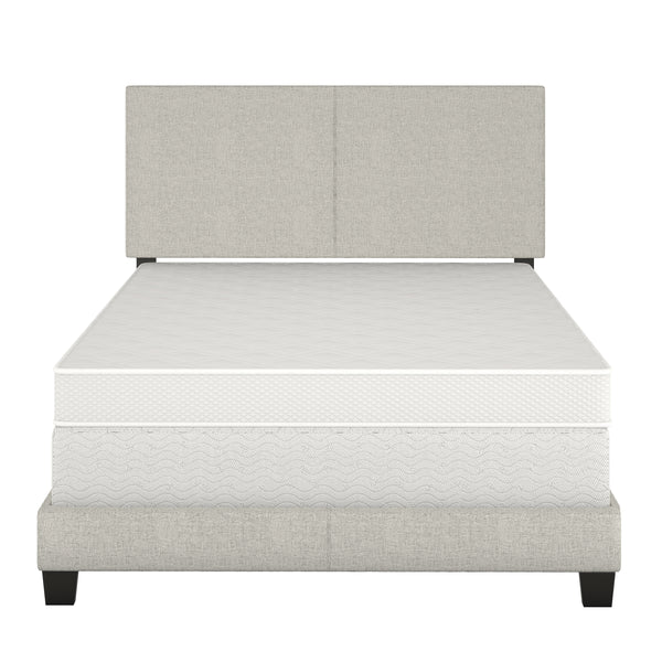 Milan Upholstered Linen Bed