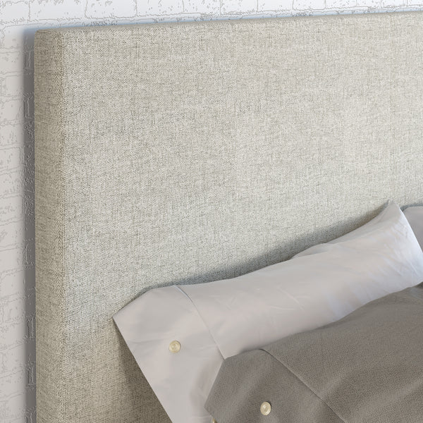 Milan Upholstered Linen Bed