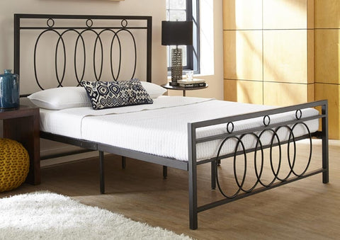 Norfolk Metal Platform King Size Bed