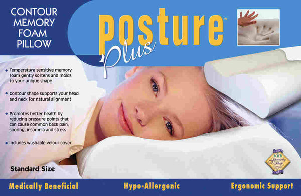 Posture Plus Memory Foam Pillow