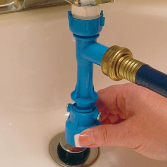 Waterbed Fill and Drain Kit with 8 oz. Conditioner